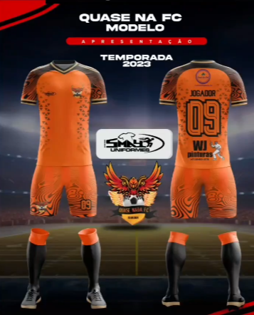 Primeiro uniforme do Quase Nada FC